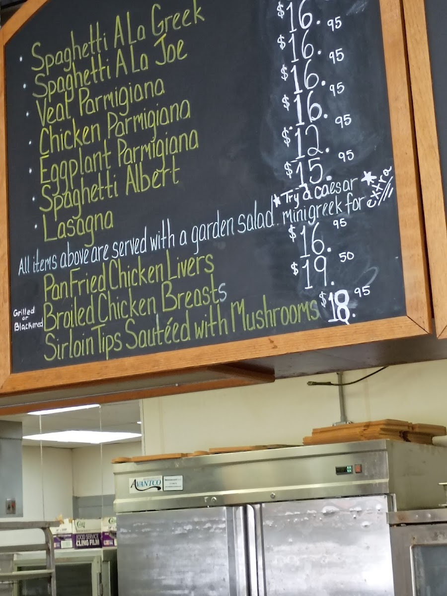 Joe's Inn Bon Air Menu - Image 1